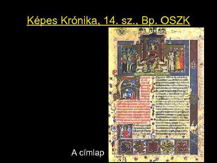 Képes Krónika, 14. sz. , Bp. OSZK A címlap 