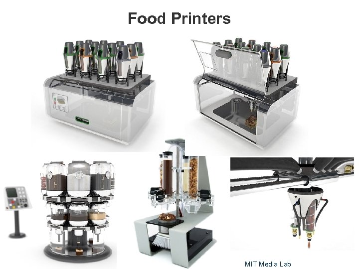 Food Printers MIT Media Lab 