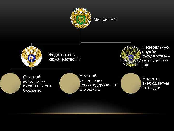 Минфин РФ Федеральное казначейство РФ Отчет об исполнении федерального бюджета. отчет об исполнении консолидированног