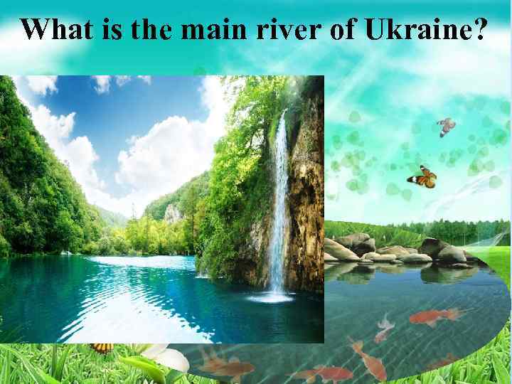 What is the main river of Ukraine? 