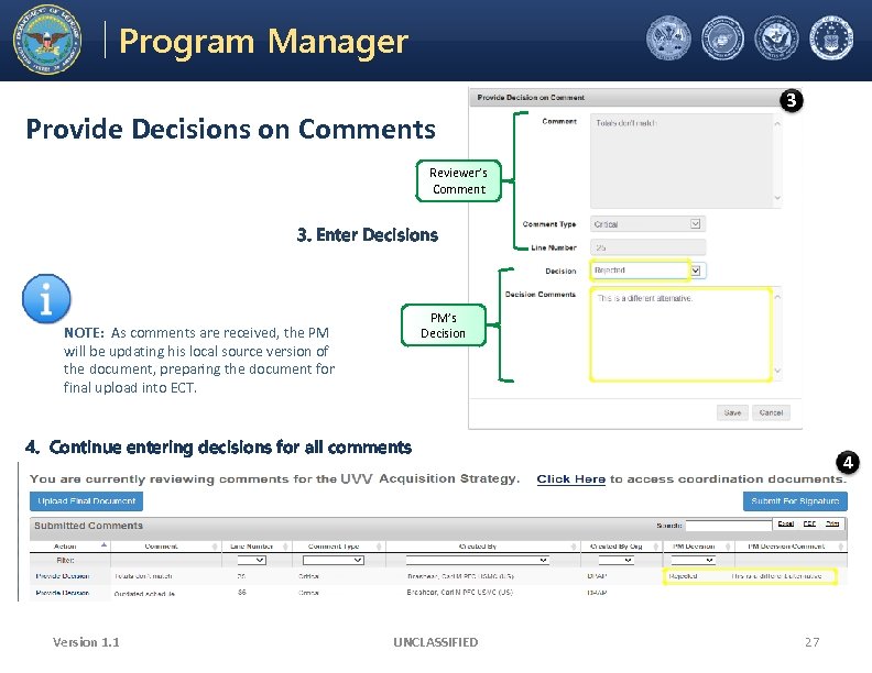 Electronic Coordination Tool Program Manager Office of the Under Secretary of Defense Acquisition, Technology,