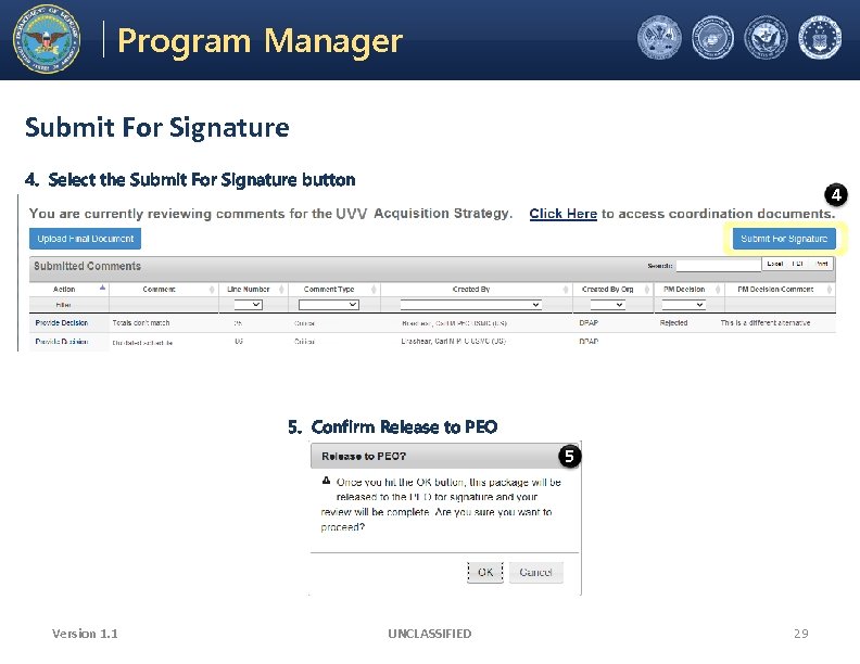 Electronic Coordination Tool Program Manager Office of the Under Secretary of Defense Acquisition, Technology,