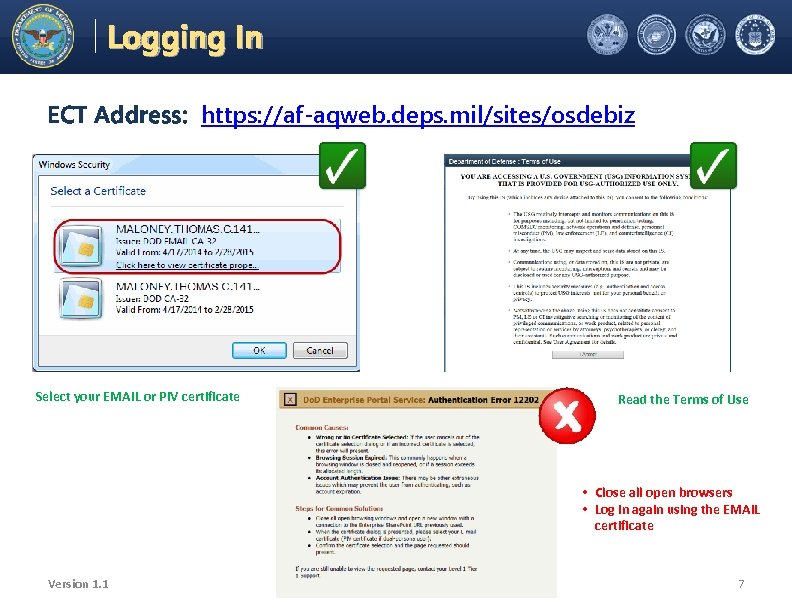 Electronic Coordination Tool Logging In Office of the Under Secretary of Defense Acquisition, Technology,