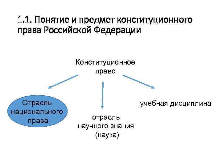 Главный элемент конституционного