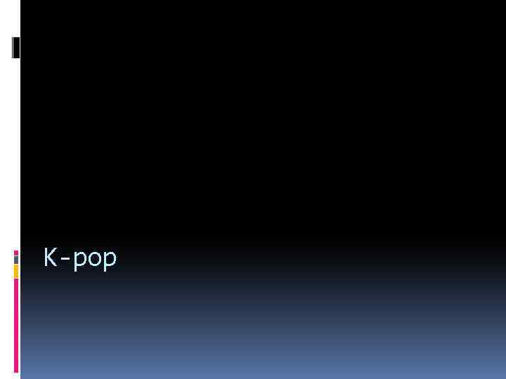 K-pop 