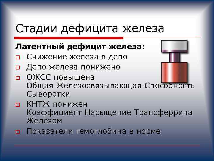 Ожсс повышен у женщин. Латентный дефицит железа. Стадии дефицита железа. Латентный дефицит железа причины. Насыщение трансферрина железом (НТЖ).