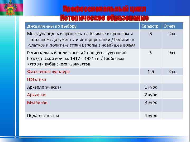 Дисциплины образования. Отчет за семестр.