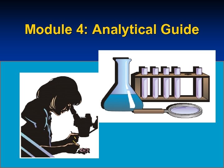 Module 4: Analytical Guide 