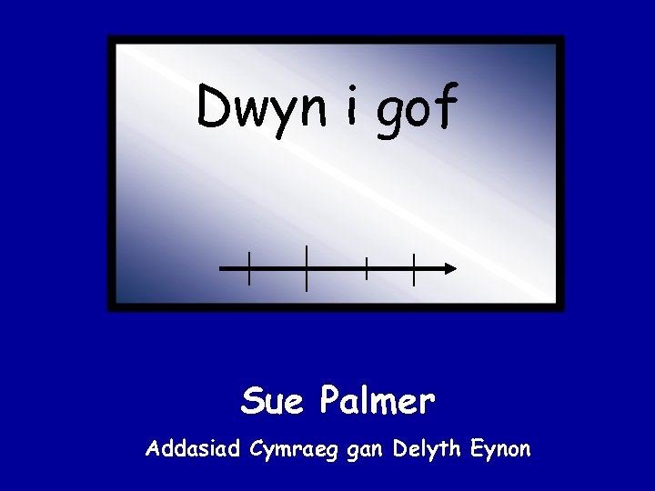 Dwyn i gof Sue Palmer Addasiad Cymraeg gan Delyth Eynon 