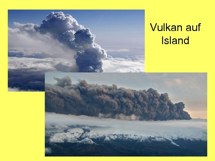 Vulkan auf Island 