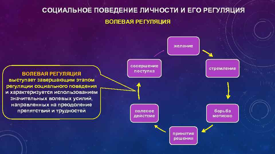 Особенности социального поведения