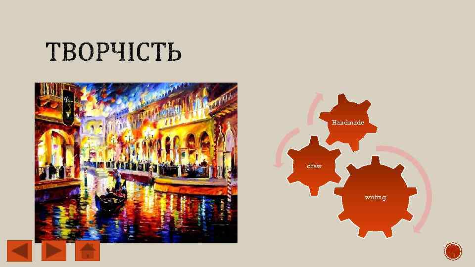 Handmade draw writing 