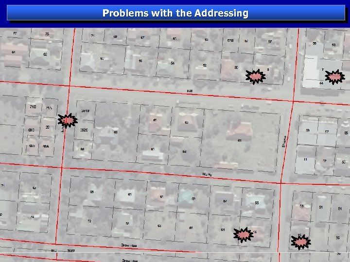 Problems with the Addressing 