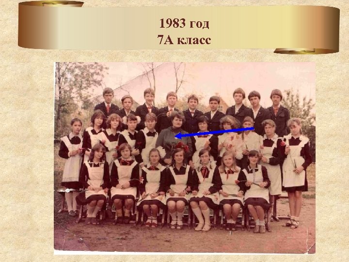 1983 год 7 А класс 