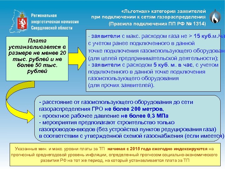  «Льготная» категория заявителей при подключении к сетям газораспределения (Правила подключения ПП РФ №