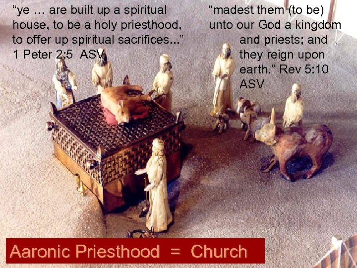 “ye … are built up a spiritual house, to be a holy priesthood, to