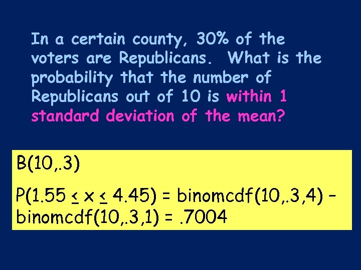 In a certain county, 30% of the voters are Republicans. What is the probability