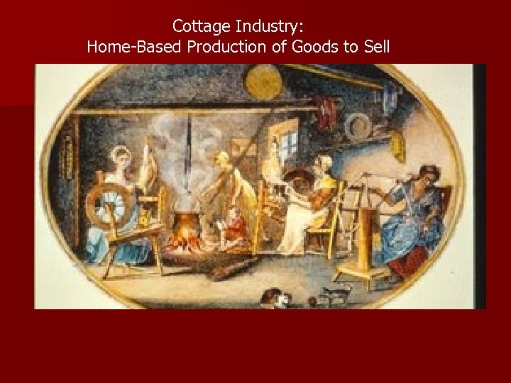 Cottage Industry: Home-Based Production of Goods to Sell 