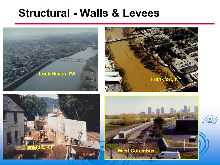 Structural - Walls & Levees Lock Haven, PA Frankfort, KY West Columbus 