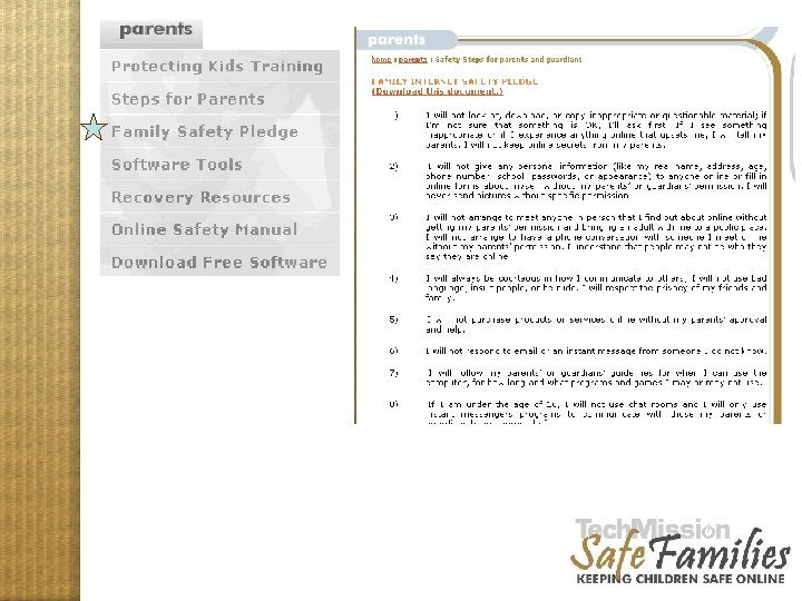 Website tour parents 3 