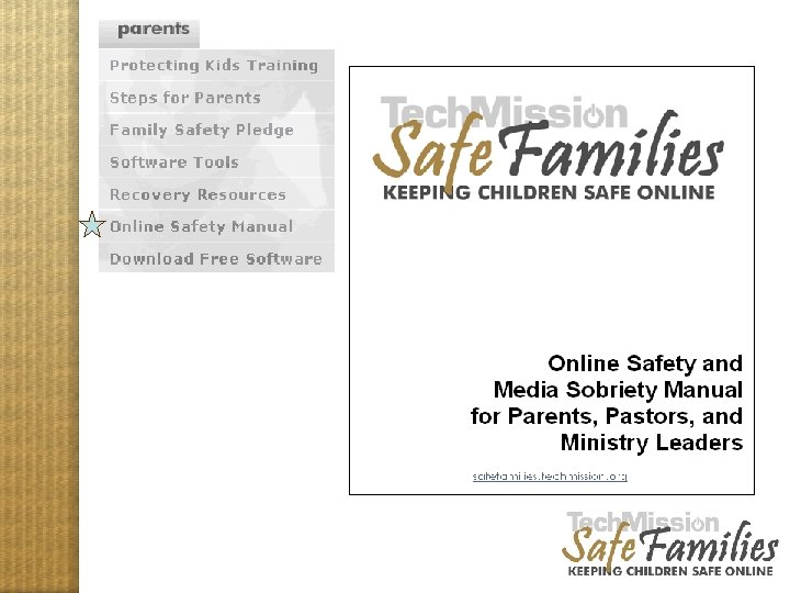 Website tour parents 6 