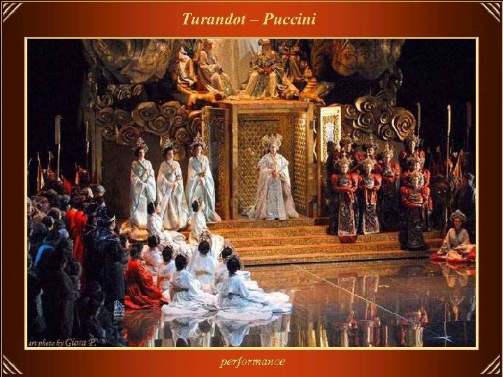 Turandot – Puccini performance 
