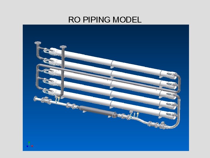 RO PIPING MODEL 