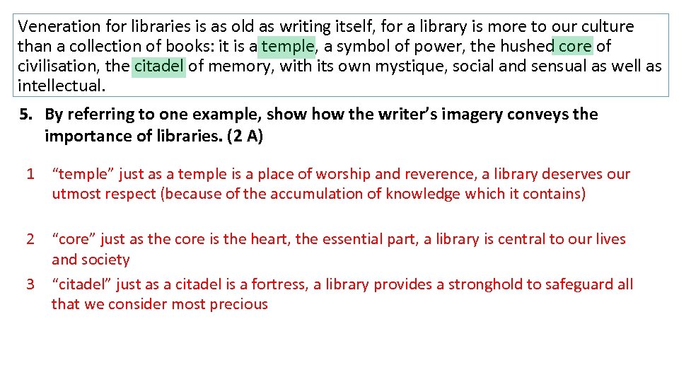 Veneration for libraries is as old as writing itself, for a library is more