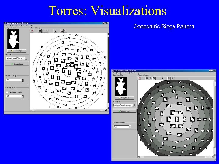 Torres: Visualizations Concentric Rings Pattern Spiral Pattern 