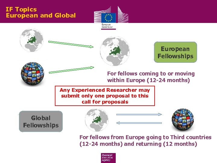 IF Topics European and Global European Fellowships For fellows coming to or moving within