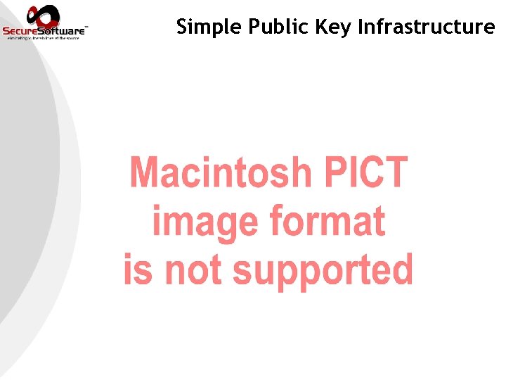 Simple Public Key Infrastructure 
