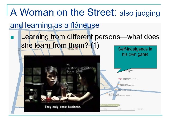 A Woman on the Street: also judging and learning as a flâneuse n Learning