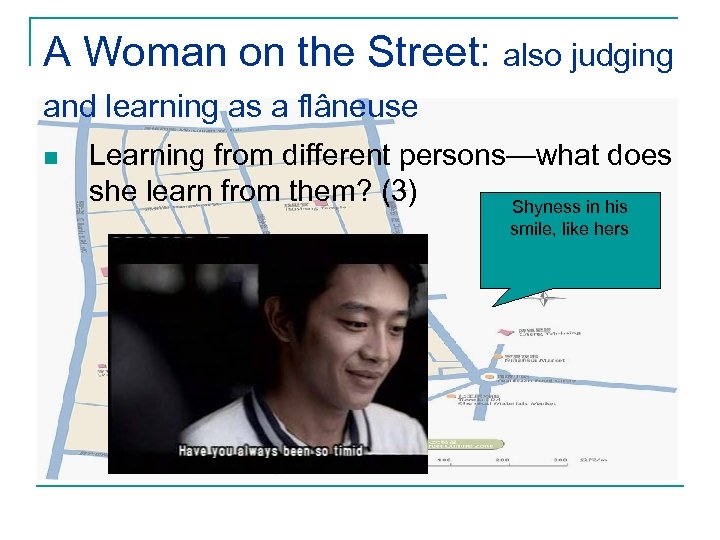 A Woman on the Street: also judging and learning as a flâneuse n Learning