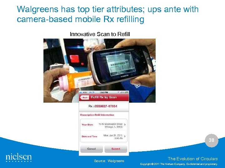 Walgreens has top tier attributes; ups ante with camera-based mobile Rx refilling Innovative Scan
