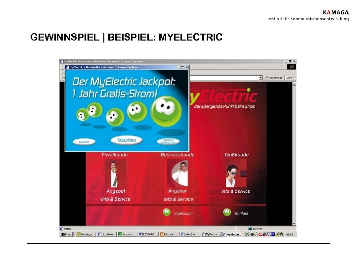 GEWINNSPIEL | BEISPIEL: MYELECTRIC 