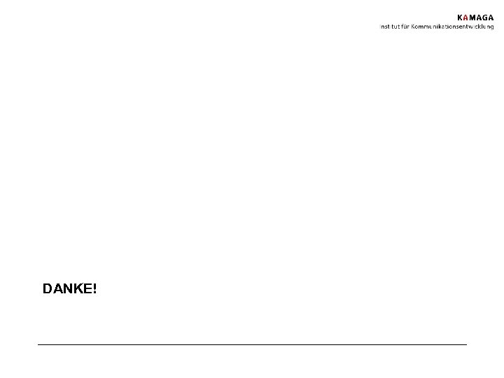 DANKE! 