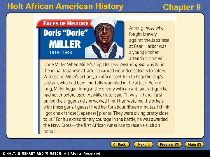 Holt African American History Chapter 9 