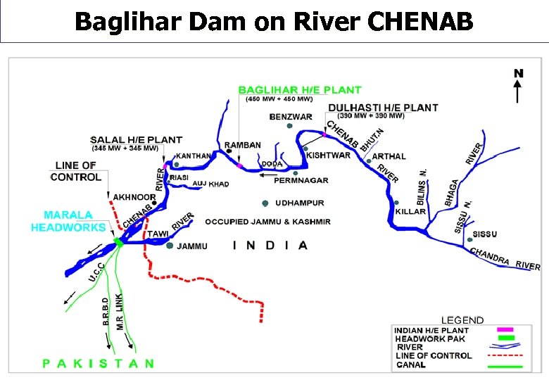 Baglihar Dam on River CHENAB 11 