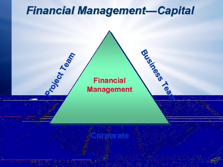 Pr oje ct Financial Management Corporate m m ea ea s. T es es