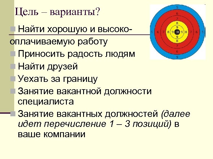 Цель поиска работы. Цель найти хорошую работу. Цель найти цель. Варианты целей. Цель нахождения работы.