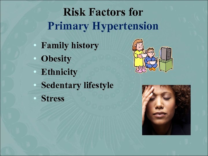 primary hypertension risk factors