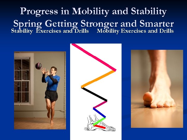 Progress in Mobility and Stability Spring Getting Stronger and Smarter Stability Exercises and Drills