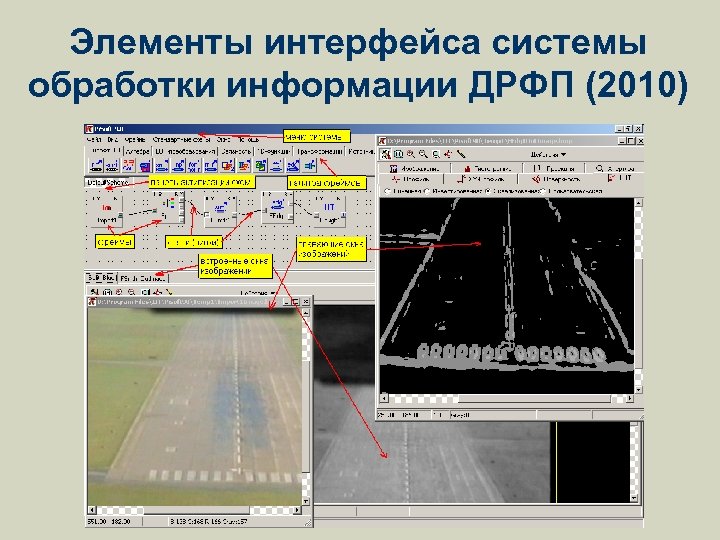 Элементы интерфейса системы обработки информации ДРФП (2010) 