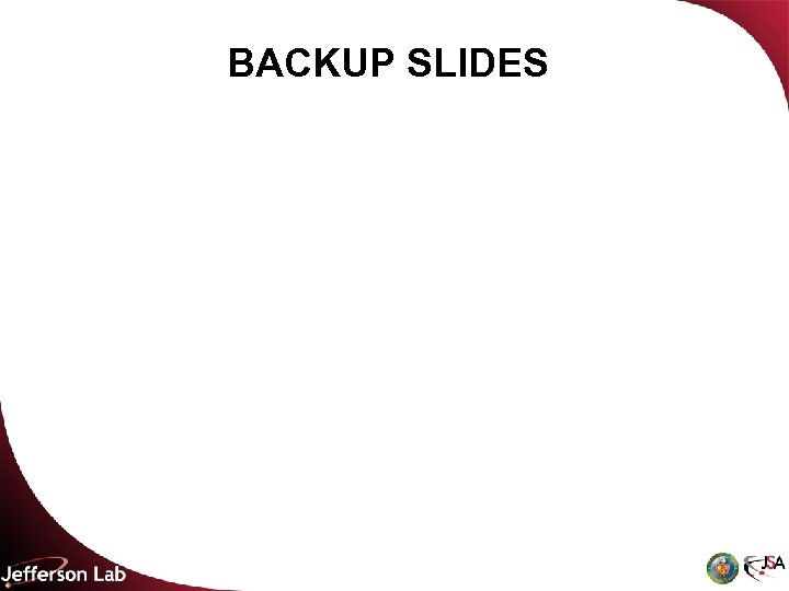 BACKUP SLIDES 