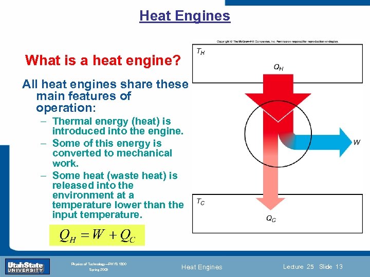 Heat Engines What is a heat engine? All heat engines share these main features