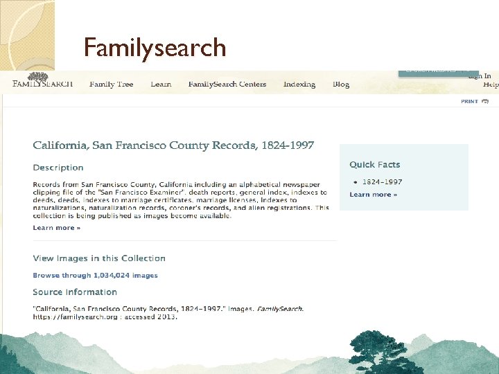 Familysearch 