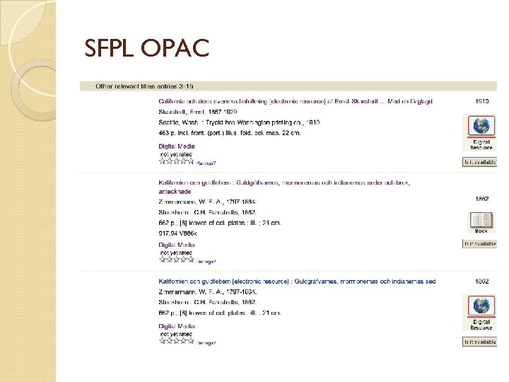 SFPL OPAC 