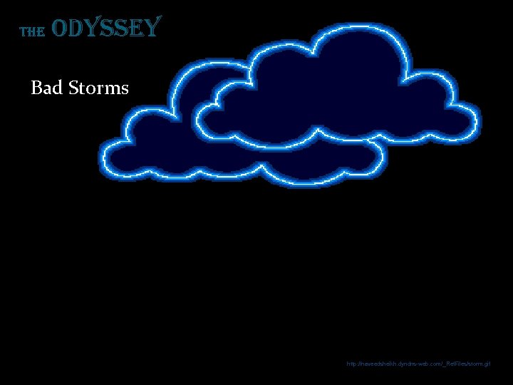 Odyssey The Bad Storms http: //naveedsheikh. dyndns-web. com/_Ref. Files/storm. gif 