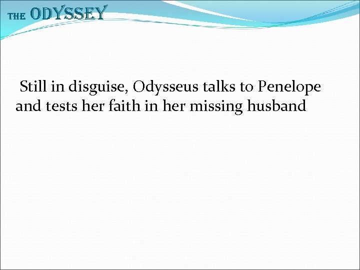 penelope odyssey analysis