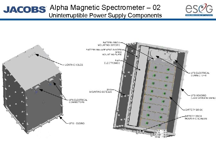 Alpha Magnetic Spectrometer – 02 Uninterruptible Power Supply Components 